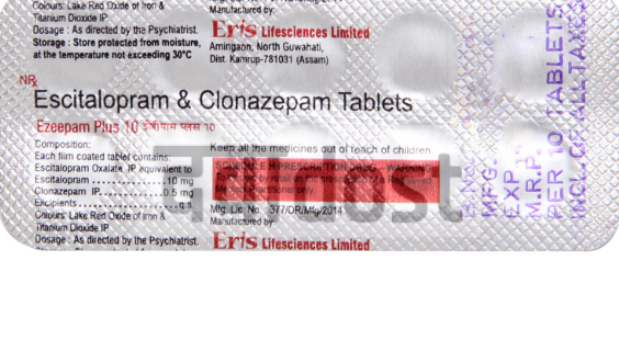 Ezeepam Plus 10 Tablet 10s