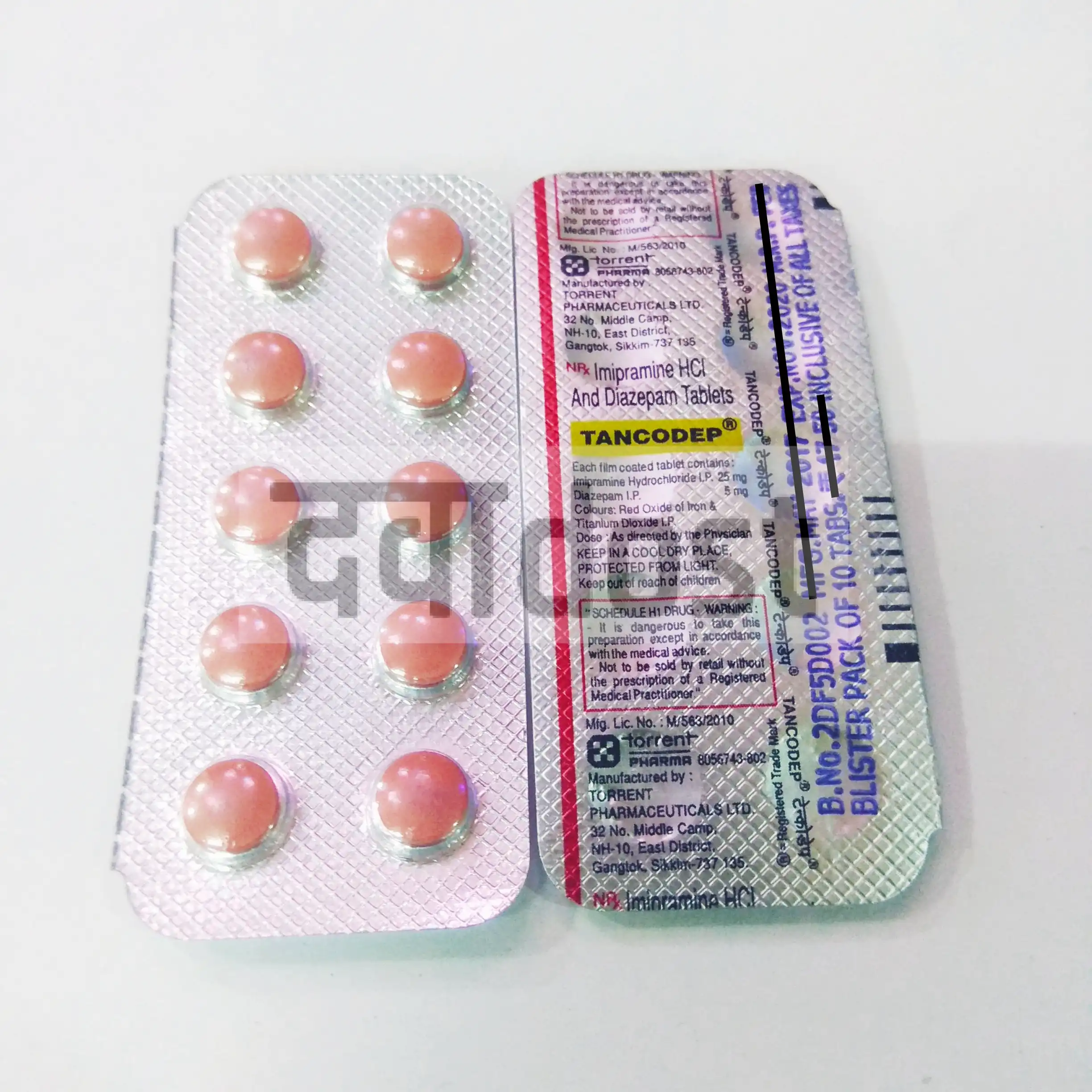 Tancodep 5mg/25mg Tablet 10s