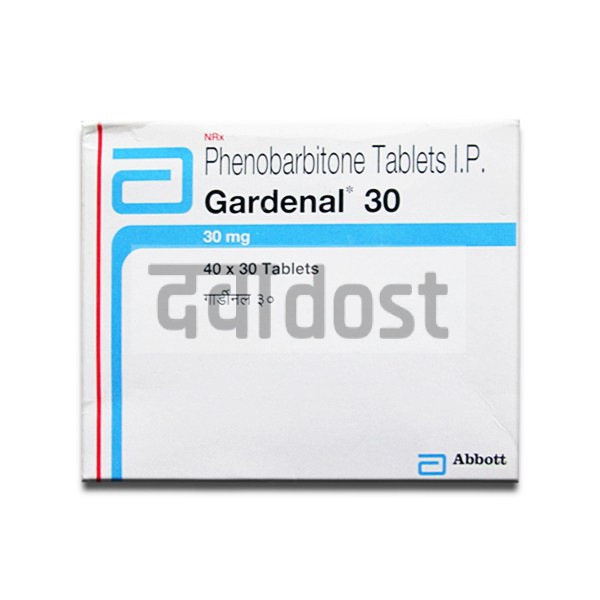 Gardenal 30mg Tablet 30s