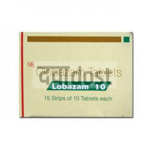 Lobazam 10mg Tablet 10s