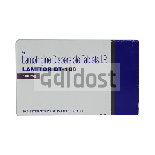 Lamitor DT 100mg Tablet 15s