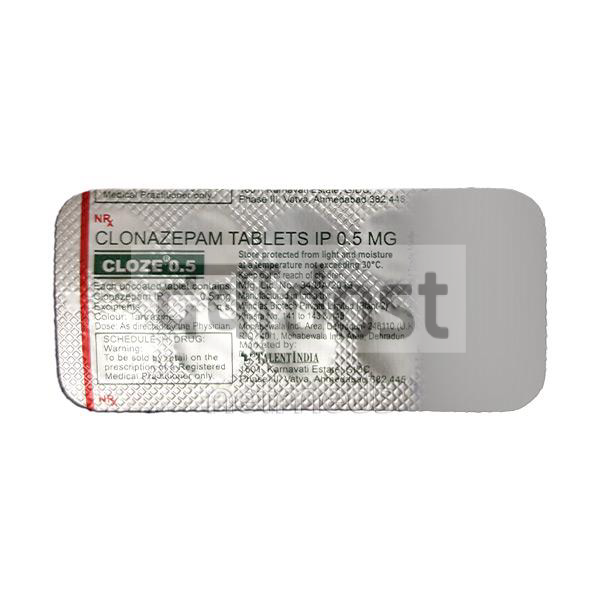 Cloze 0.5mg Tablet 10s