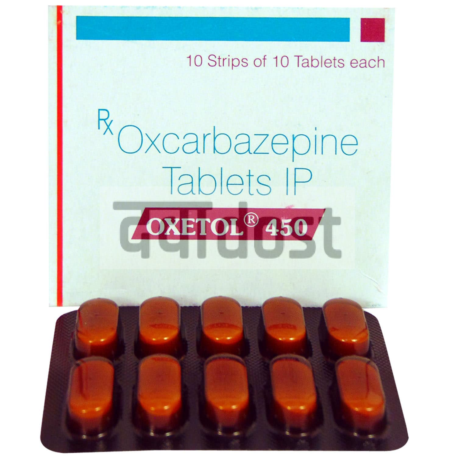 Oxetol 450mg Tablet 10s