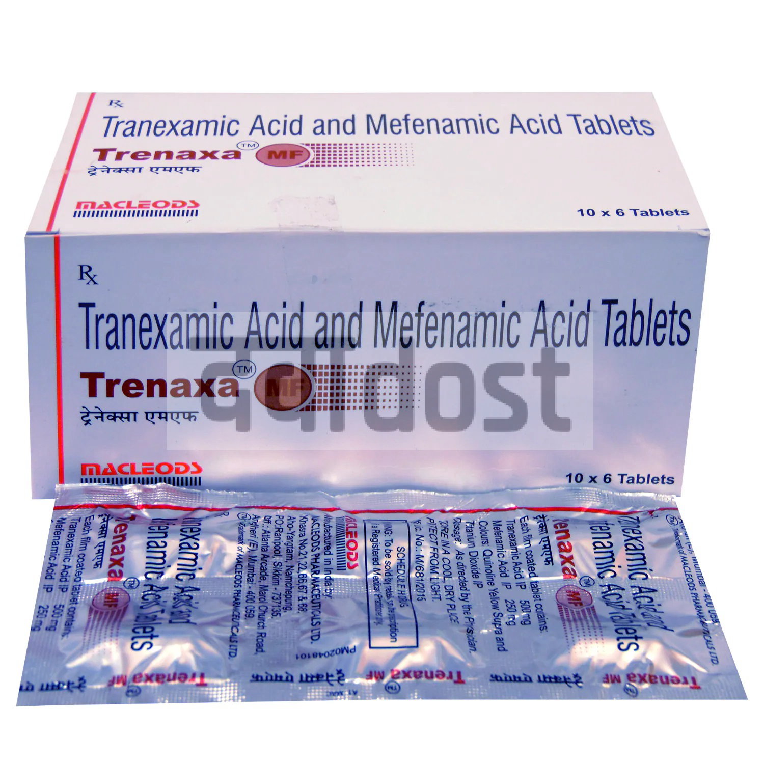 Examic 500 Mg250 Mg Tablet Corona Remedies Pvt Ltd Buy Generic