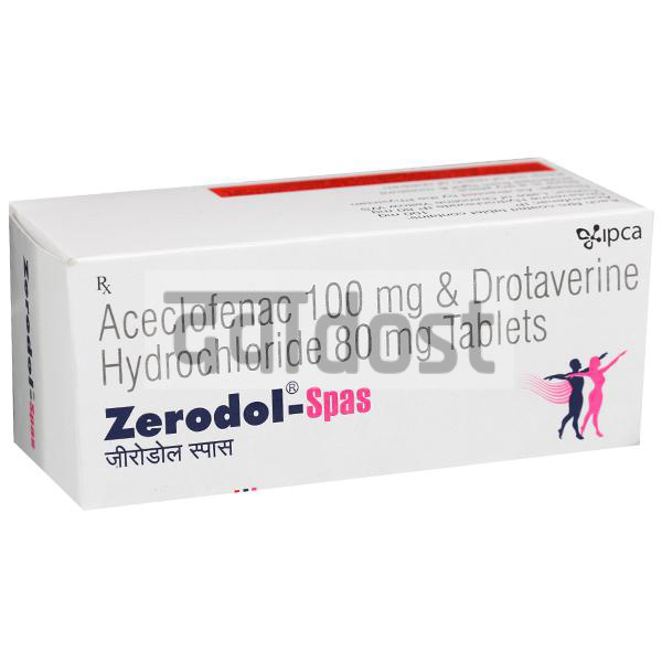 Zerodol Spas Tablet 10s