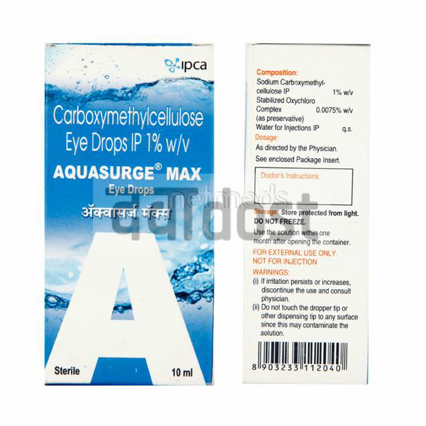 Aquasurge Max Eye Drop 10ml