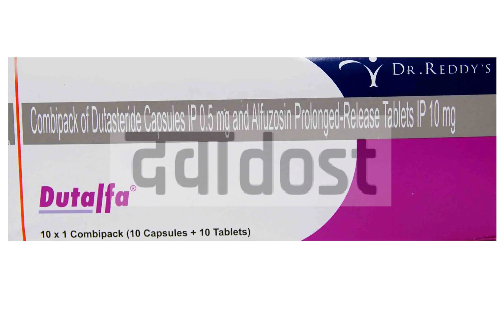 Dutalfa 10mg/0.5mg Combipack  20s