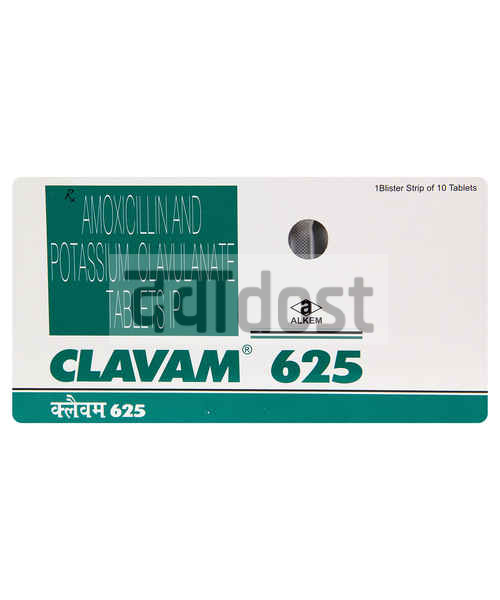 Clavam 625mg Tablet 10s