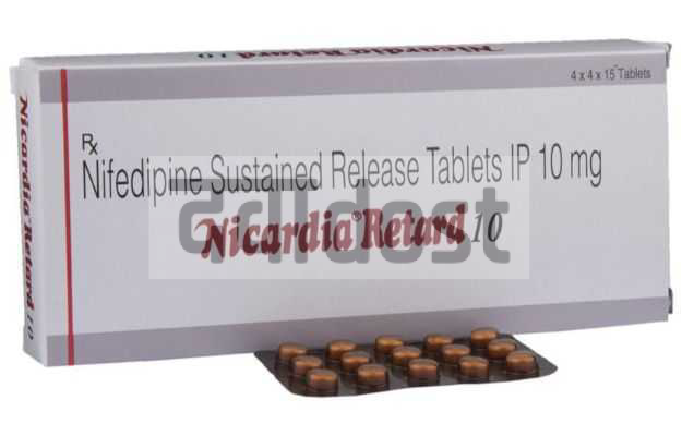 Nicardia Retard 20 Tablet SR 15s