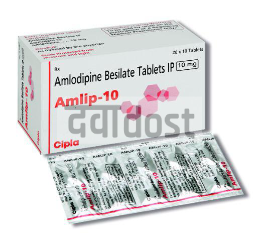 Amlip 10mg Tablet 10s