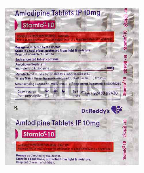 Stamlo 10mg Tablet 30s