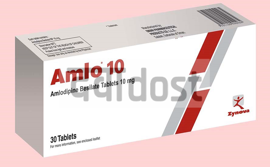 Amlo 10mg Tablet