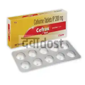 Cefrax 200mg Tablet 10s