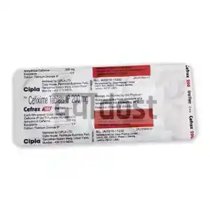 Cefrax 200mg Tablet 10s