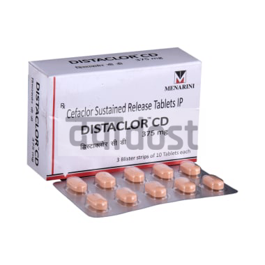 डिस्टक्लोर सीडी 375mg टैबलेट एसआर