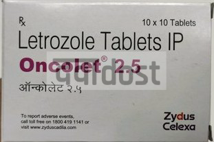 ओन्कोलेट 2.5mg टैबलेट