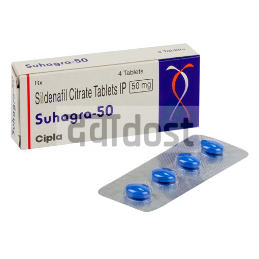 Suhagra 50mg Tablet 4s