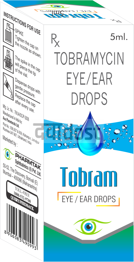 Tobram Eye/Ear Drops 5ml