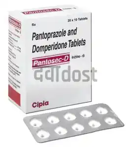 पैन्टोसेक डी 10mg/40mg टैबलेट