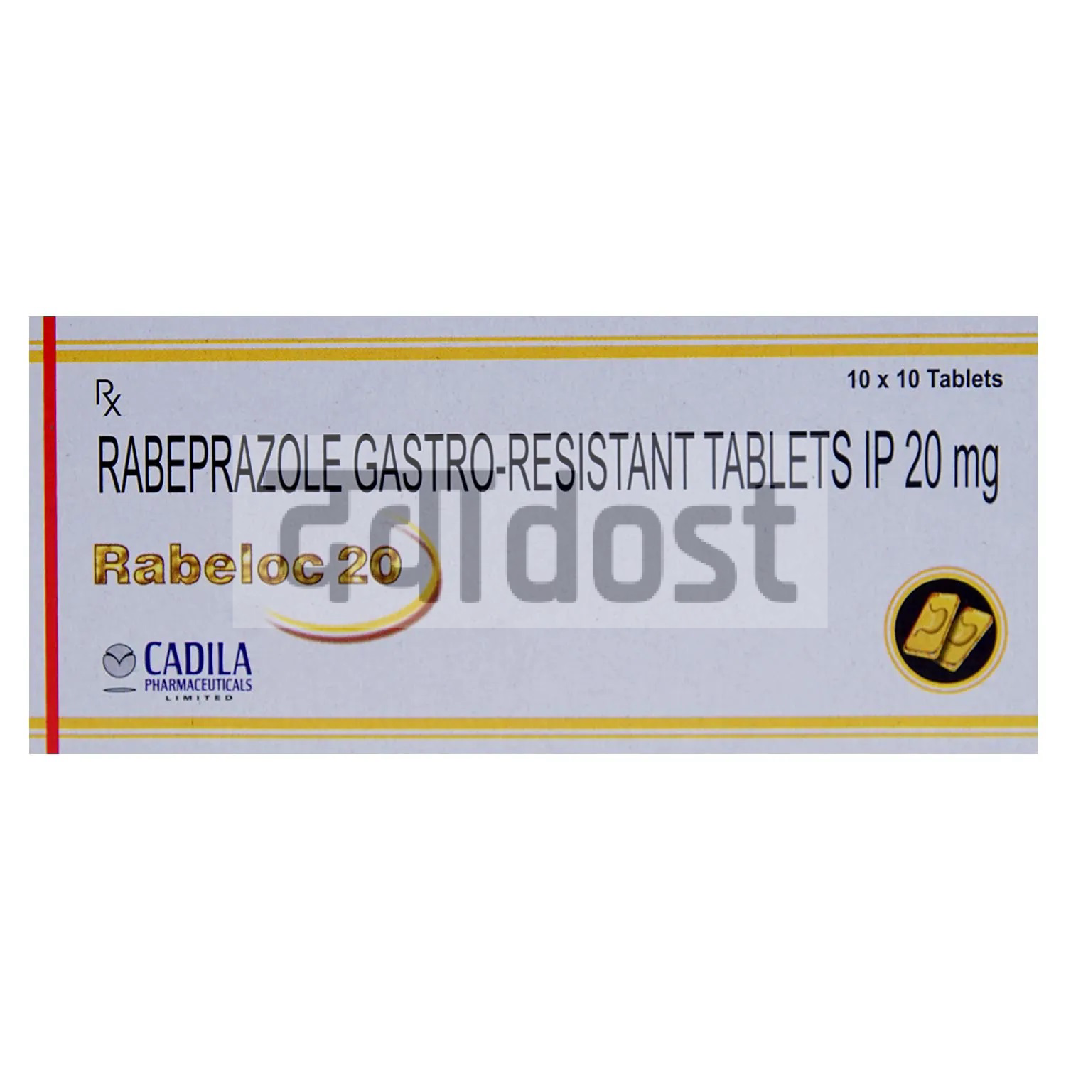 Rabeloc 20mg Tablet 10s