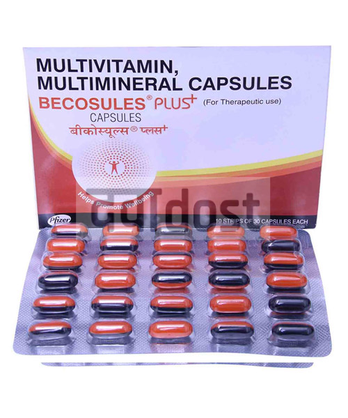 Becosules Plus Capsule 30s