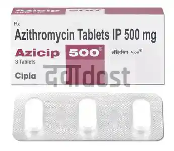 Azicip 500mg Tablet 3s