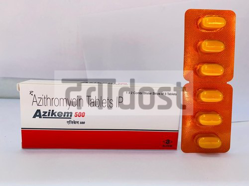 Azikem 500mg Tablet 3s