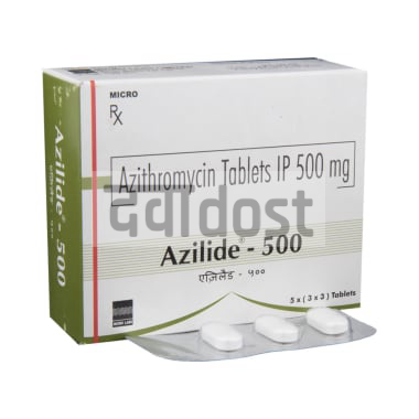 Azilide 500 Tablet