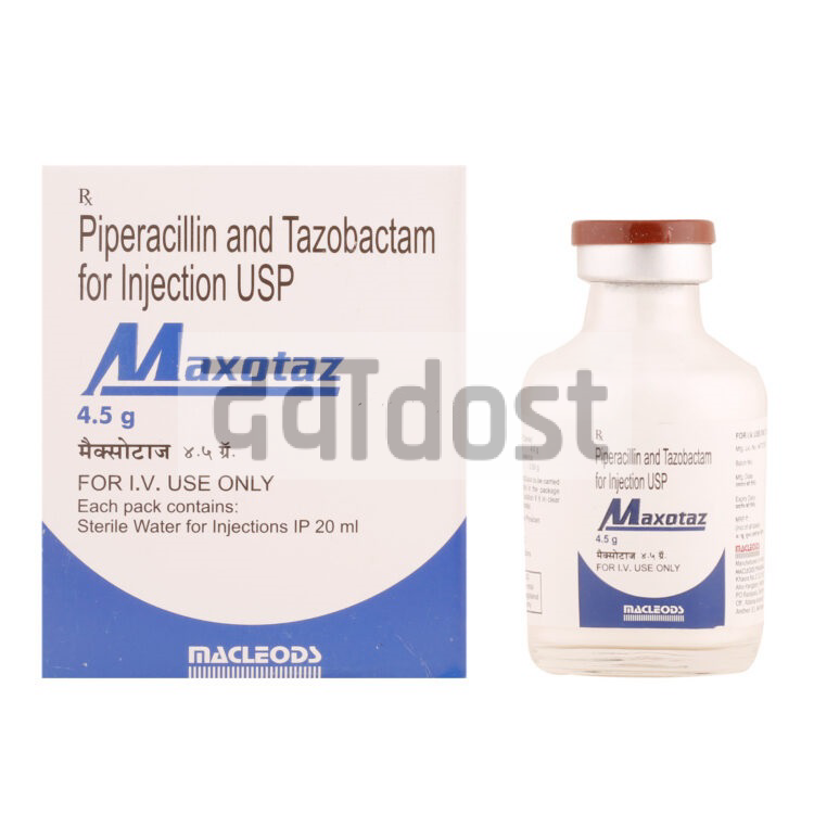 Maxotaz 4000mg/500mg Injection 10ml