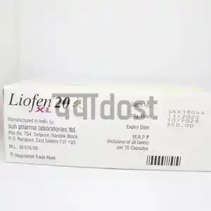 Liofen XL 20 Capsule 10s