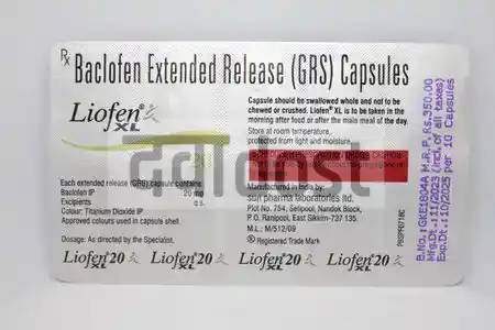 Liofen XL 20 Capsule 10s