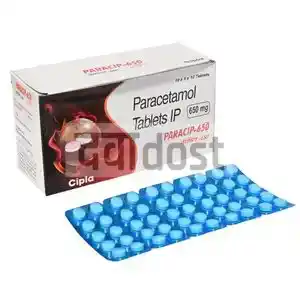 Paracip 650mg Tablet 10s