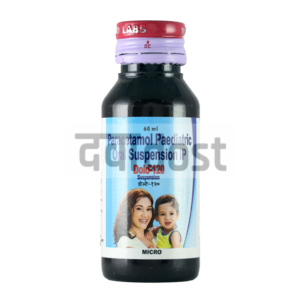 Dolo 120mg Suspension 60ml