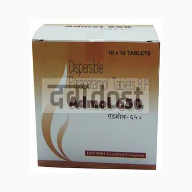 एडमॉल 650mg टैबलेट