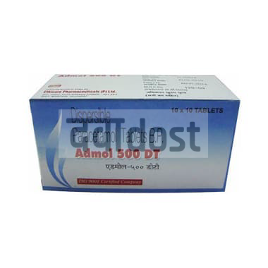 एडमॉल 500mg टैबलेट डीटी