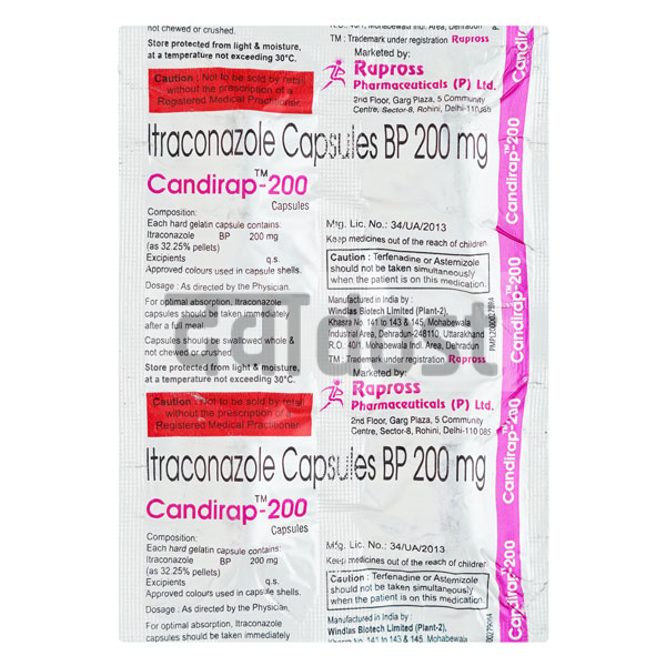 Candirap 200mg Tablet