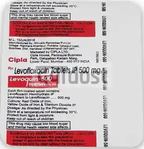 लेवोक्विन 500mg टैबलेट