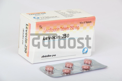 लेवोसिन 250mg टैबलेट