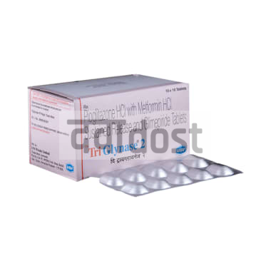 Triglynase 2mg/500mg/15mg Tablet SR