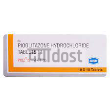 Pioz 15mg Tablet 10s