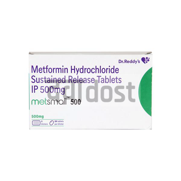 Metsmall 500mg Tablet SR 28s