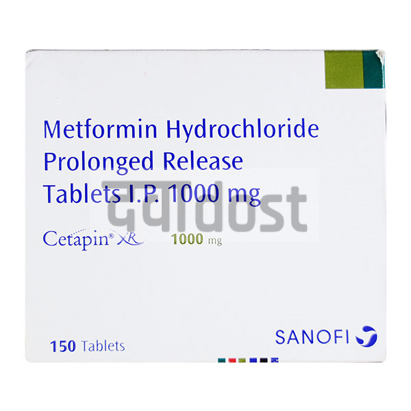 Cetapin 1000mg Tablet XR 15s