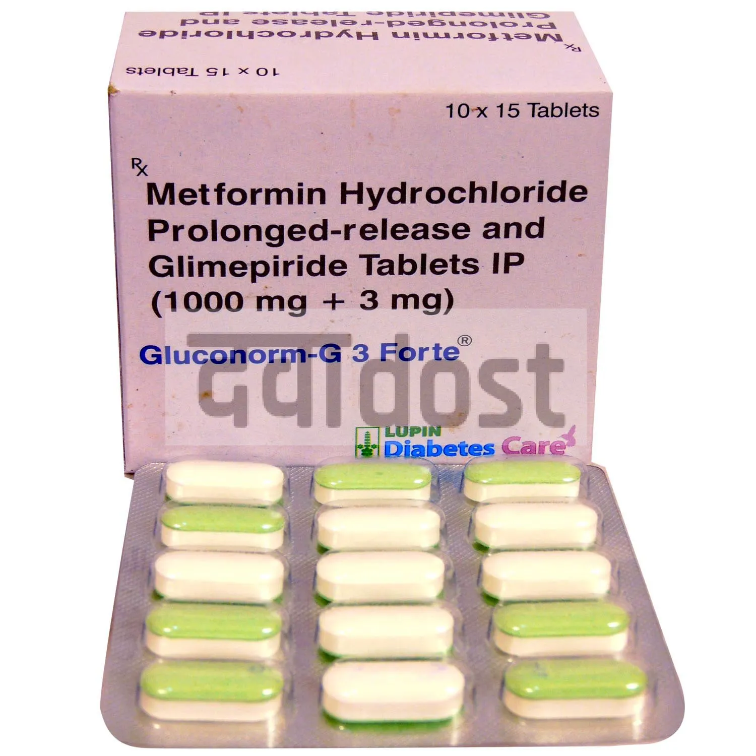 Gluconorm G 3 Forte Tablet PR 15s