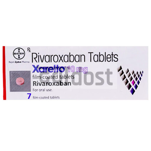 Xarelto 10mg Tablet 7s