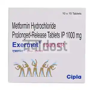 Exermet 1000mg Tablet SR 15s