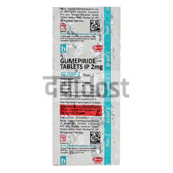 Glimp 2MG Tablet 10s