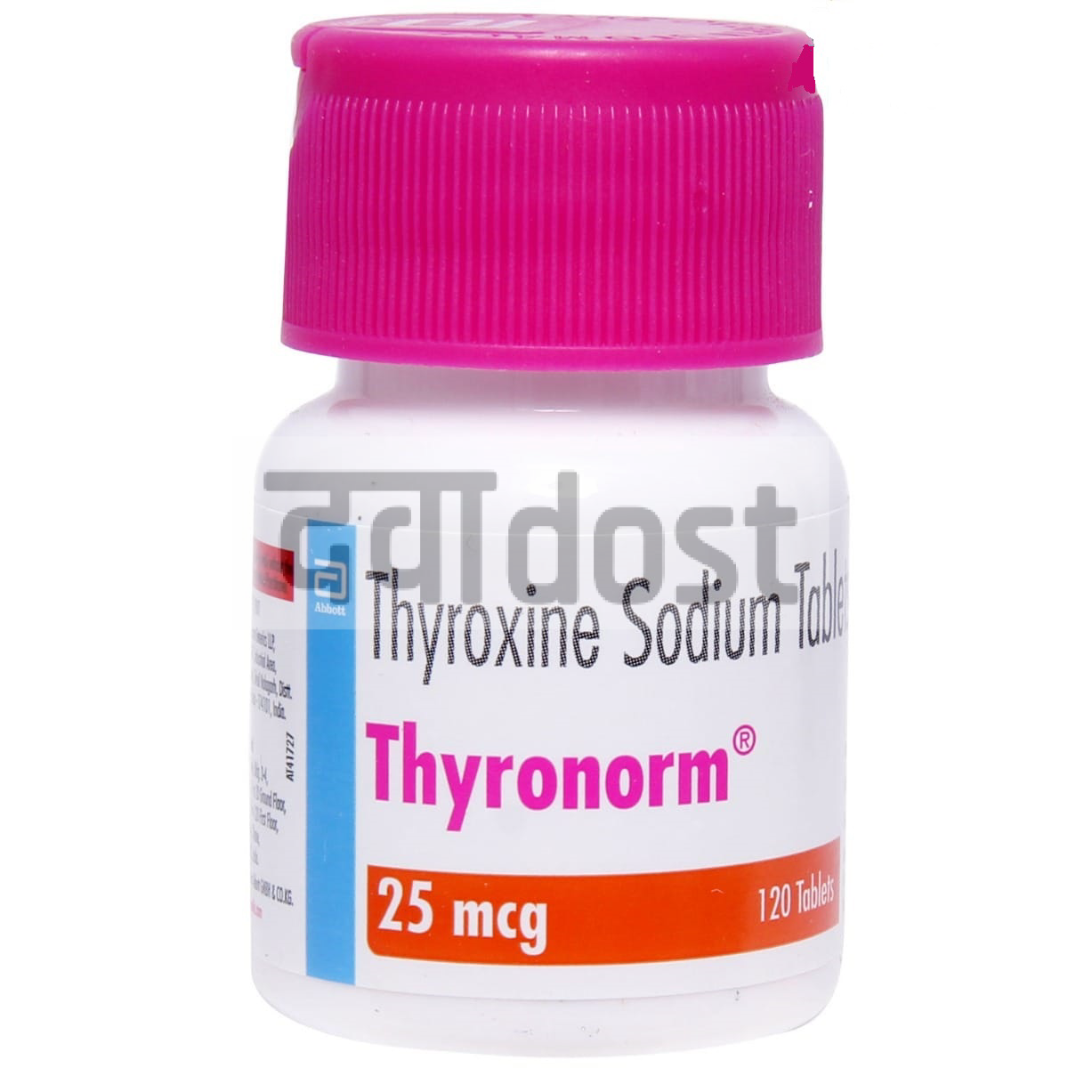 Thyronorm 25mcg Tablet 120s