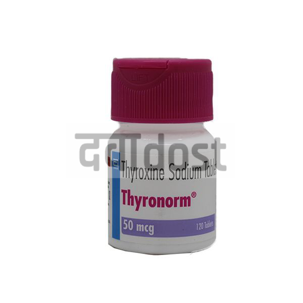 Thyronorm 50mcg Tablet 120s