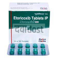 Nucoxia 120mg Tablet 10s