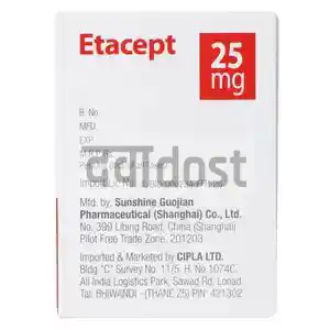 Etacept 25mg Injection